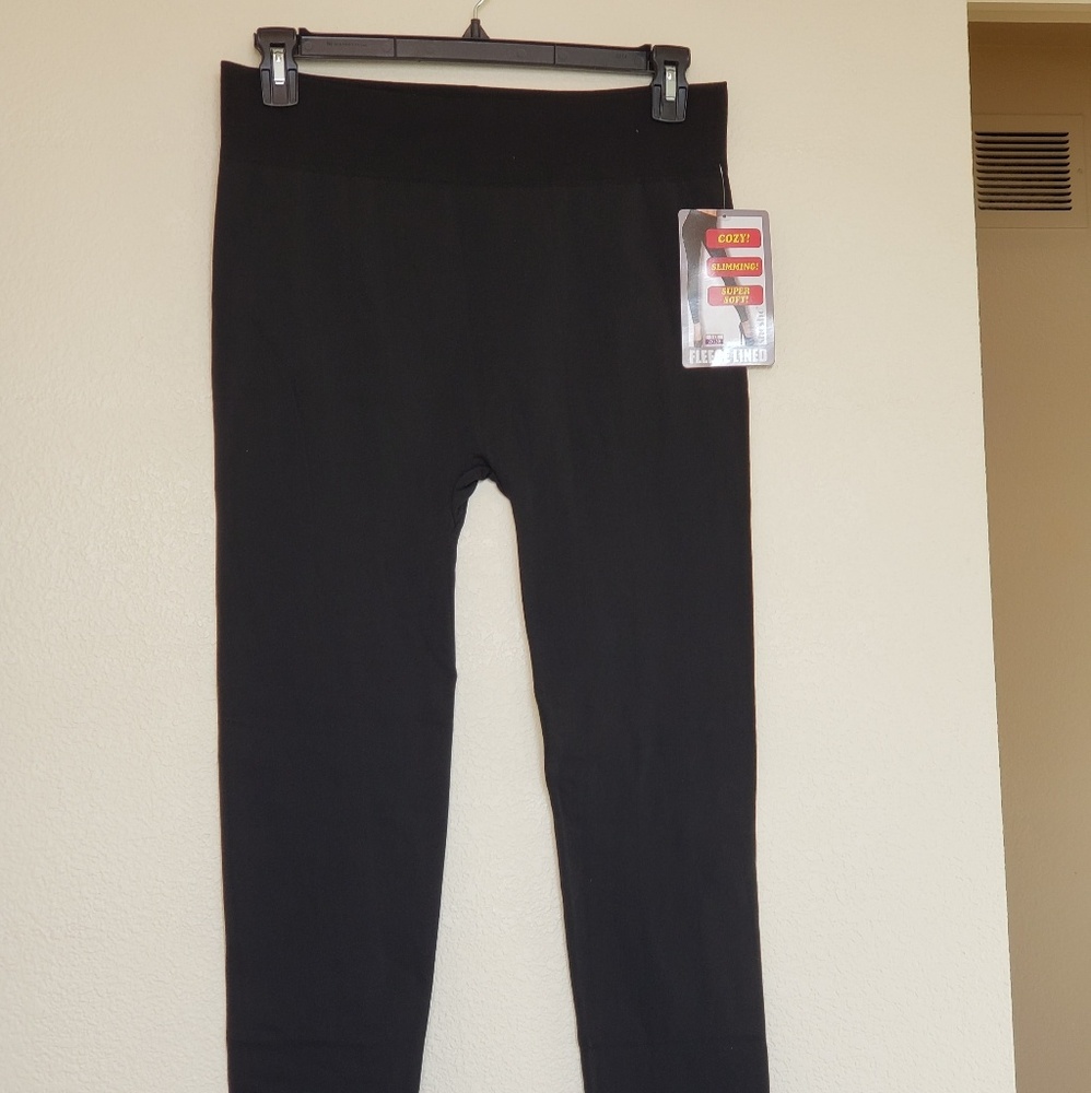 Cropped leggings Fleece Lined NWT